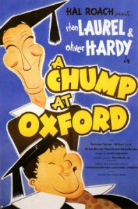 Funny movie quotes from A Chump at Oxford