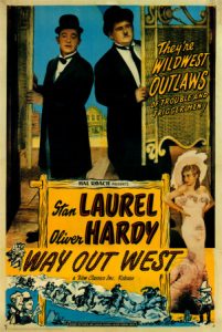 Funny movie quotes from Way Out West starring Stan Laurel, Oliver Hardy, James Finlayson