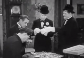 Me and My Pal - classic Laurel and Hardy short film, where Stan ruins Olivers wedding - with a puzzle!
