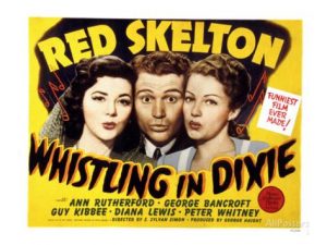 Funny movie quotes from Whistling in Dixie (1942) starring Red Skelton, Ann Rutherford, Rags Ragland