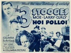 Funny movie quotes from the Three Stooges' short film, Hoi Polloi (1935)