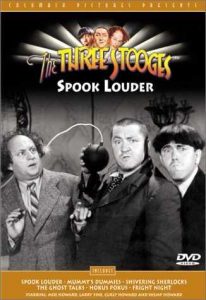 Funny movie quotes from The Three Stooges’ Spook Louder (1943) starring Moe Howard, Larry Fine, Curly Howard