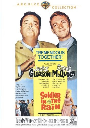 Funny movie quotes from Soldier in the Rain (1963) starring Jackie Gleason, Steve McQueen, Tuesday Weld