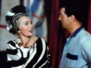 Saadia (Zsa Zsa Gabor) and Pete (Dean Martin) in 3 Ring Circus
