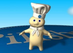 Death notice for the Pillsbury Dough boy