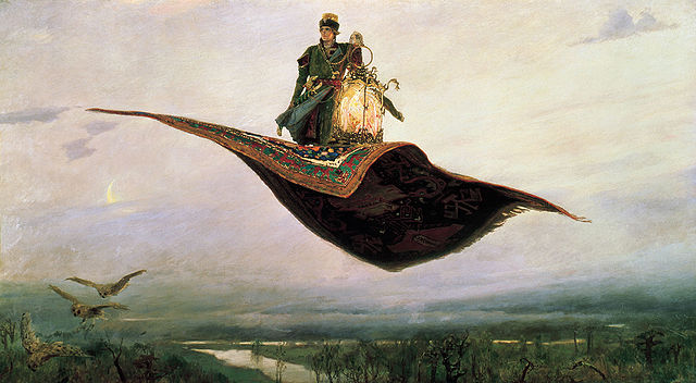 Flying carpet joke