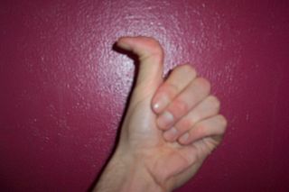 Opposable Thumbs - Oddly, there's more than one meaning to the word "opposable" ...