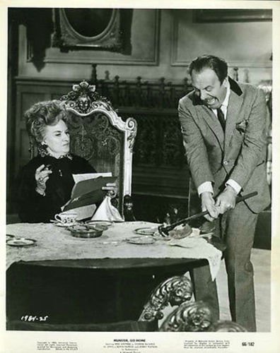 Hermione Gingold and Terry-Thomas as "thorough rotters" in "Munster, Go Home!"