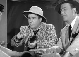 Lou Costello goes alligator hunting - with his brother-in-law