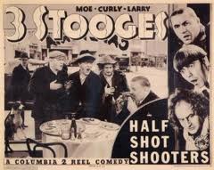 Funny movie quotes from Half-Shot Shooters - the Three Stooges (1936)