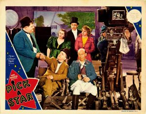 Stan Laurel, Oliver Hardy, JAMES FINLAYSON in "Pick a Star"